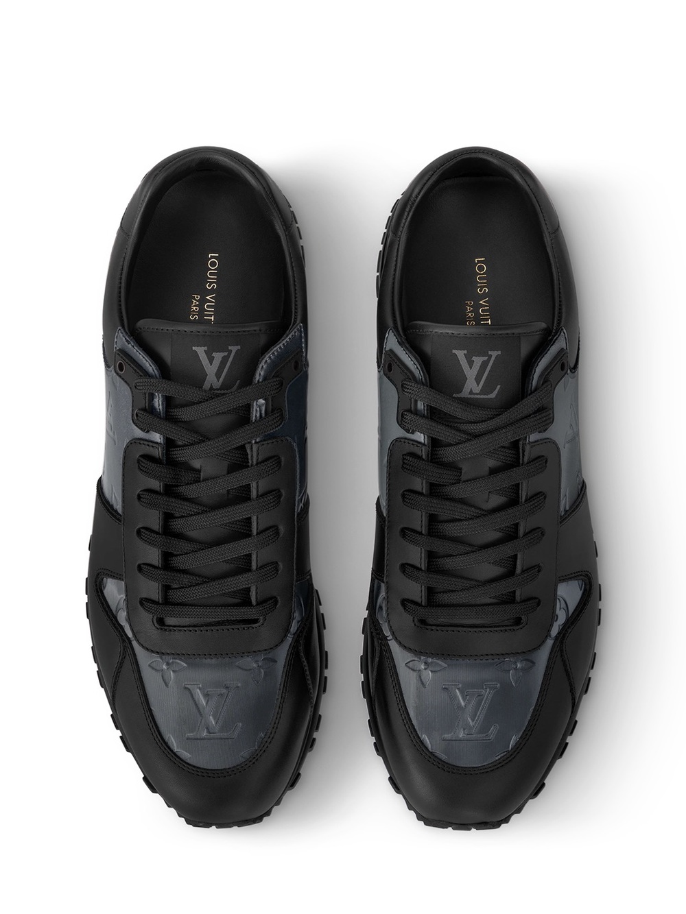 Louis Vuitton Men's Runaway Trainers Monogram Low-Top Sneakers - Picture 1 of 7